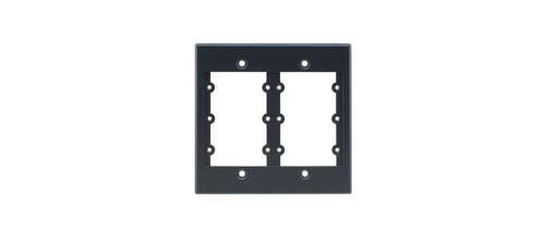 Kramer WP-Rahmen EU/UK EU/UK,4Einsätze,gr FRAME-2G/EUK(G)