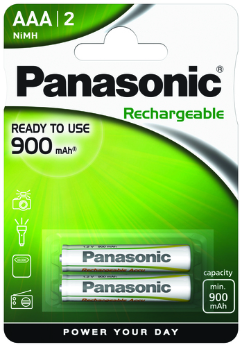 Hückmann Akku 1,2V Micro AAA Bli2 Panasonic 304508(VE 2)