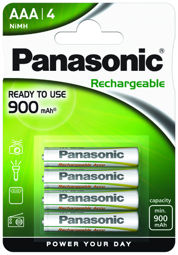 Hückmann Akku 1,2V Micro AAA Bli4 Panasonic 304526(VE 4)