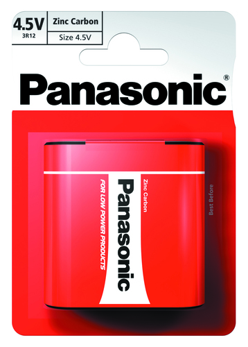 Hückmann Batterie 4,5V Flachbatt. Bli1 Panasonic 3R12RZ/1BP