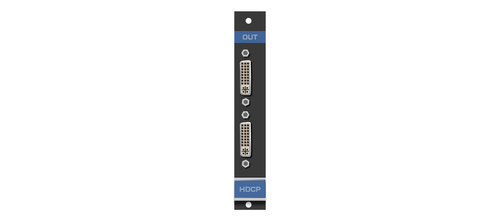 Kramer DVI (HDCP) Ausgangskarte 2-Kanal HDCP-OUT2-F16/STANDA