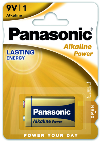 Hückmann Batterie 9V Block Bli1 Panasonic 6LF22APB/1BP