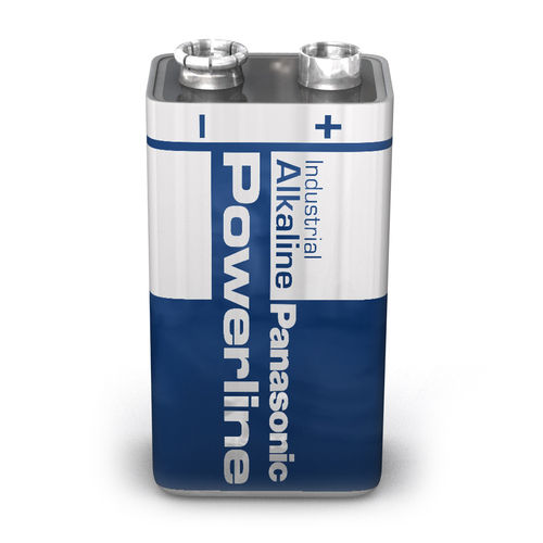 Hückmann Batterie 9V Block einz(Bulk) Panasonic 6LR61AD/B