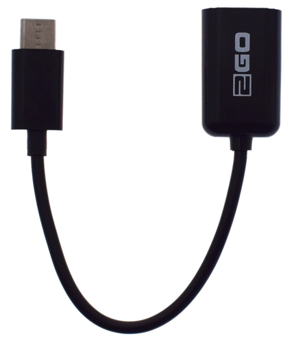 Hückmann OTG Datenkabel USB-C auf USB, 15cm 795815