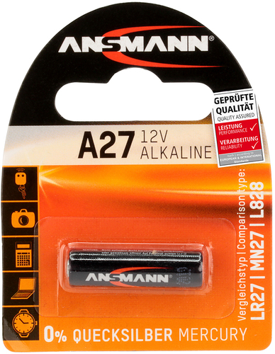 Hückmann Batterie Alkaline 12V 27A Bli1 Ansmann A27
