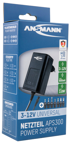 Hückmann Universal Steckernetzteil APS300 APS 300