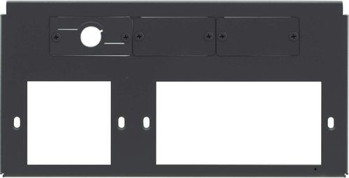 Kramer Doppel+Einzel-Steckdose 2 Blindpl.+1 Kabeld. T10F-33