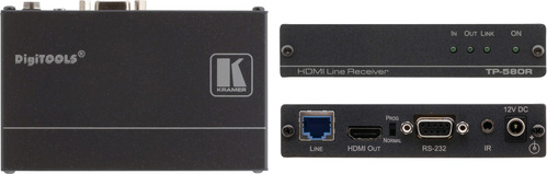Kramer 4K Empfänger 4K60 4:2:0 HDMI TP-580R