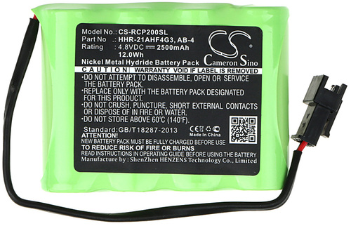 Hückmann Akkupack 4,8V 2500mAh CS-RCP200SL