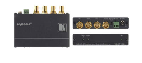 Kramer HD-SDIAutomatik-Umschalter 2x1:2 3G VS-211HDXL