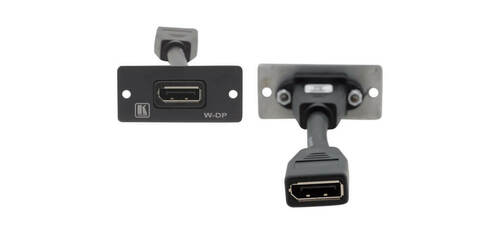 Kramer Wandplatten-Einsatz DisplayPort-Durch,sw W-DP(B) Kramer Wandplatten-Einsatz DisplayPort-Durch,sw W-DP(B)