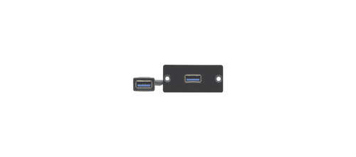 Kramer Wall-Plate Einsatz 1 USB 3.0 WU3-AA(B)