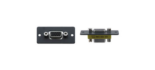 Kramer Wall-Plate Einsatz schwarz WX-2F(B)