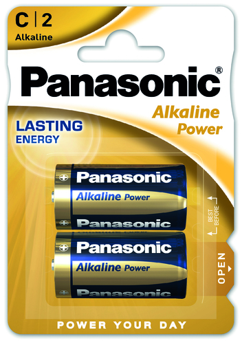 Hückmann Batterie 1,5V Baby C Bli2 Panasonic LR14APB/2BP(VE 2)