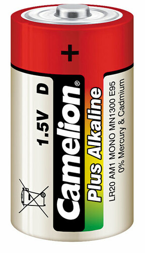 Hückmann Batterie 1,5V Mono D 2er Folie Camelion LR20/Mono/SP2(VE 2)
