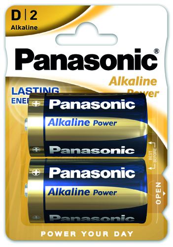 Hückmann Batterie 1,5V Mono D Bli2 Panasonic LR20APB/2BP(VE 2)