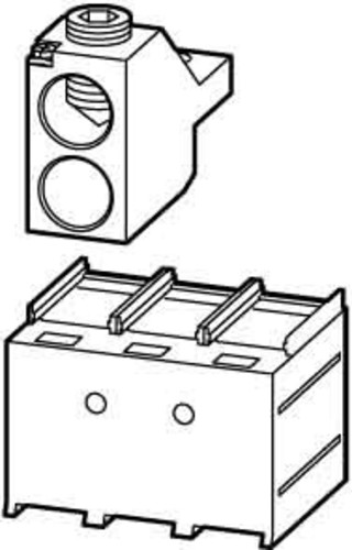 Eaton Tunnelklemme 4p. 1 Seite max.240qmm NZM3-4-XKA2