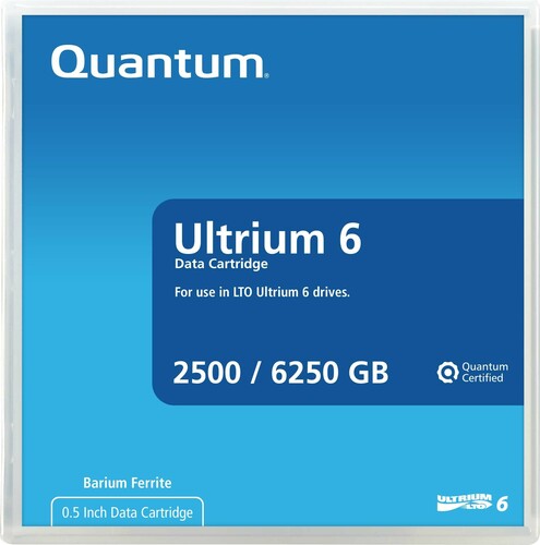Quantum LTO Ultrium-6 Cartridge 2.5TB/6.25TB QUANTUM MR-L6MQN-03