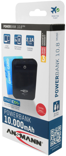Hückmann Powerbank mini 10.000mAh Ansmann Powerbank 10.8 mini