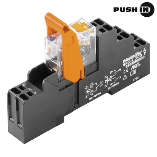 Weidmüller Relaiskoppler P m.Prüftast 24V/16,7mA DC RCIKITP24VDC1CO LDPB Weidmüller Relaiskoppler P m.Prüftast 24V/16,7mA DC RCIKITP24VDC1CO LDPB