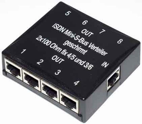 E+P Elektrik ISDN-Verteiler 8-fach T318