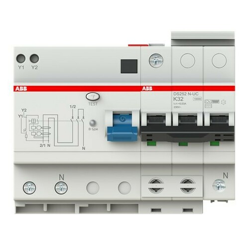 ABB Stotz S&J FI/LS-Kombination 2CDR272568R1327 ABB Stotz S&J FI/LS-Kombination 2CDR272568R1327