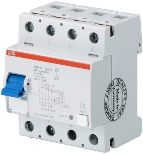 ABB Stotz S&J FI-Schutzschalter 2CSF204701R3800 ABB Stotz S&J FI-Schutzschalter 2CSF204701R3800
