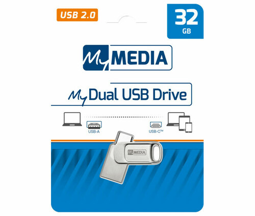 MyMedia USB 2.0 OTG Stick 32GB Typ A-C My Dual si MYMEDIA 69266