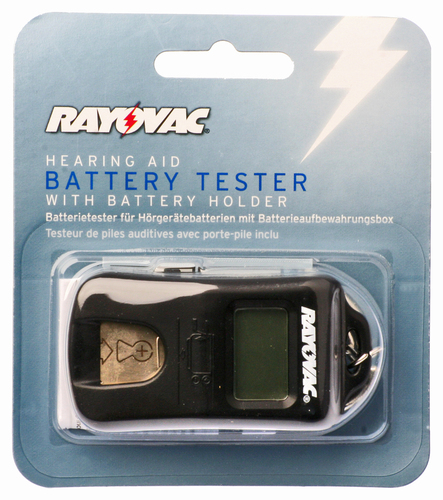 Hückmann Tester Hörgerätebatterien Rayovac Tester