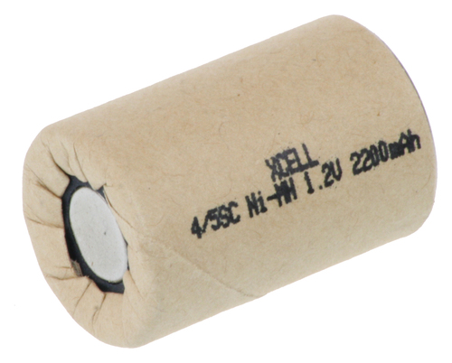 Hückmann Akku Ni-MH 1,2 V 4/5 Sub-C 2200mAh X4/5SC2200/PP