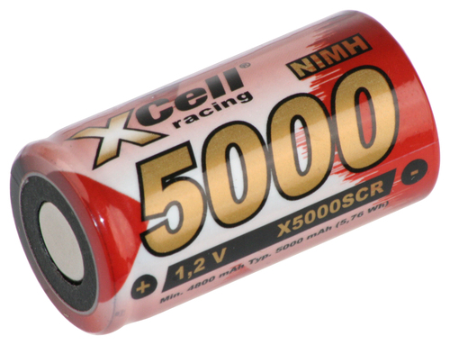 Hückmann Akku Ni-MH 1,2V Sub-C 5000mAh Ind. XCell X5000SCR