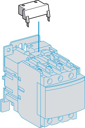Schneider Electric Überspannungsbegrenzer Diode 24-250VDC LA4DC3U