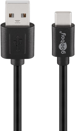 Goobay USB-2.0-Kabel 0,5m,C/A 55467