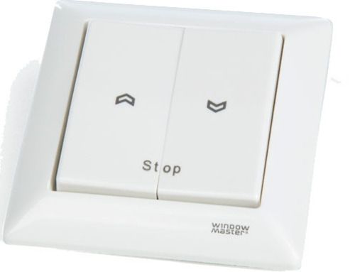 WindowMaster Lüftungstaster UP o.Verriegel. Auf/Zu WSK 100 1161 02