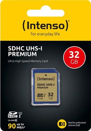 Intenso SDHC-Card 32GB PremClass10,U1,UHS-I 3421480