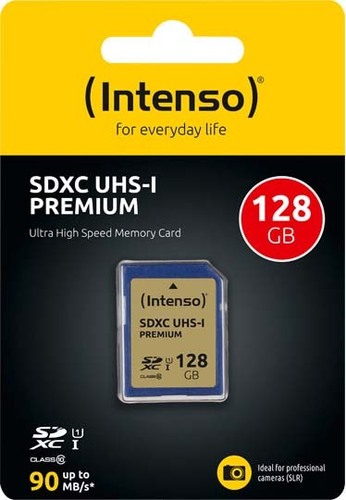 Intenso SDXC-Card 128GB PremClass10,U1,UHS-I 3421491
