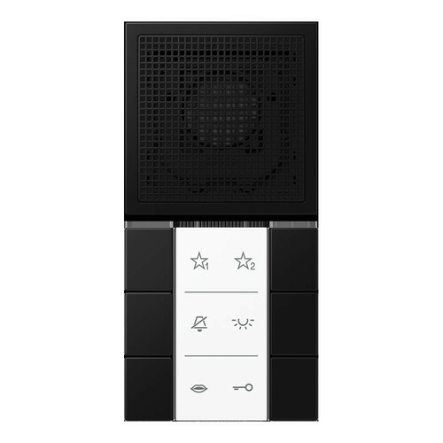 Jung Audio-Innenstation graphitsw matt SI AI LS 6 SWM