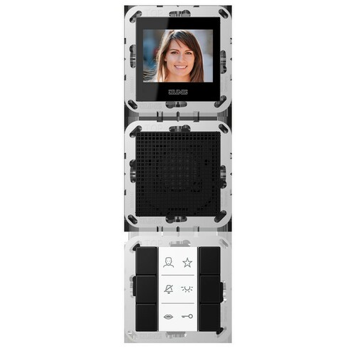 Jung In-Home-Bus Video-Station graphitsw matt SI VI A 622 SWM