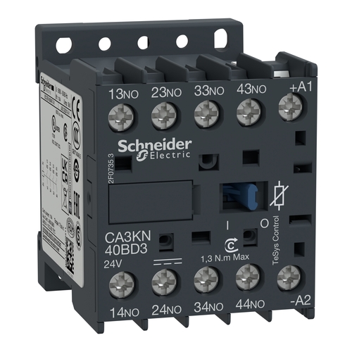 Schneider Electric Hilfsschütz 4S 24VDC m.Diode CA3KN40-BD3