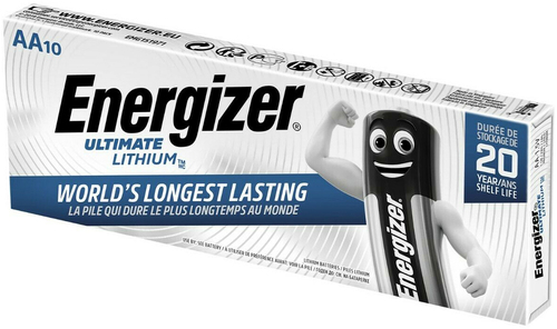 Hückmann Batterie 1,5V Mignon AA 10er Kart Energizer UCE91