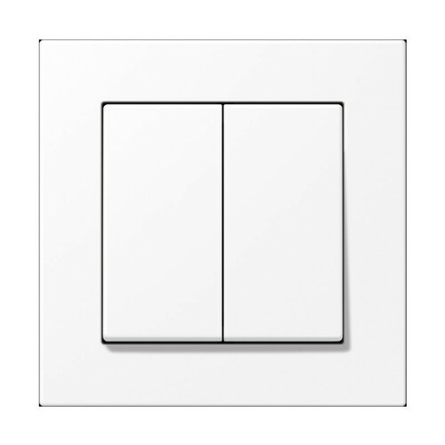 Jung Matter Taster 2-fach 4k A schneeweiß m MATS A 550 595 WWM Jung Matter Taster 2-fach 4k A schneeweiß m MATS A 550 595 WWM