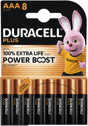 Hückmann DURACELL Micro AAA Plus Power Boost 151258 (Bli8) Hückmann DURACELL Micro AAA Plus Power Boost 151258 (Bli8)
