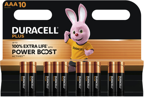Hückmann DURACELL Micro AAA Plus Power Boost 151260 (Bli10) Hückmann DURACELL Micro AAA Plus Power Boost 151260 (Bli10)