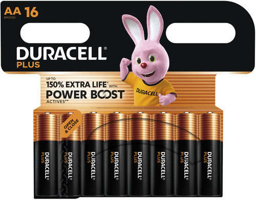 Hückmann DURACELL Mignon AA Plus Power Boost 151261 (Bli16) Hückmann DURACELL Mignon AA Plus Power Boost 151261 (Bli16)