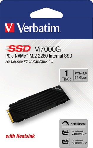 Verbatim SSD 1TB PCIe 4.0,M.22280,Vi7000G 49367