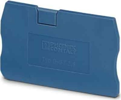 Phoenix Contact Abschlussdeckel 48,5x2,2x36,5 mm, bl D-ST 2,5 BU