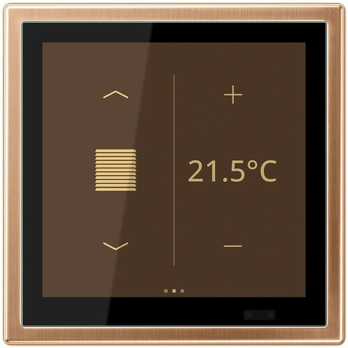 Jung Raumcontroller LS Touch Secure, Metall BRG 459 D 1S Jung Raumcontroller LS Touch Secure, Metall BRG 459 D 1S