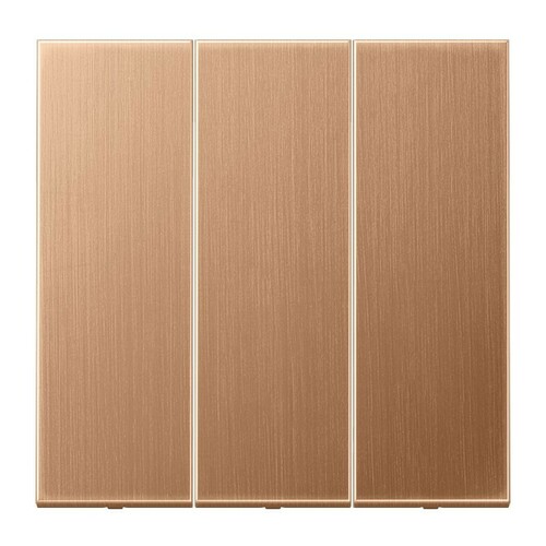 Jung Wippe 3-fach ch Metall, PVD-beschich BRG 993 Jung Wippe 3-fach ch Metall, PVD-beschich BRG 993