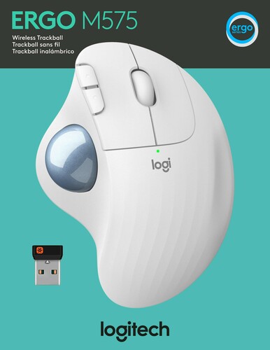 Logitech Maus Wireless Bluetooth opt5T Trackball, LOGITECH 910-005870