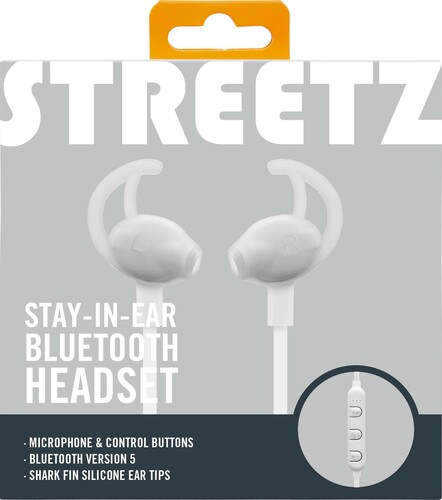 Streetz BT 5.0 Kopfhörer/Headset Stay-In-Ear Sport,ws HL-BT304